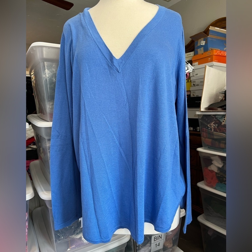 Ralph Lauren Blue Knit Top